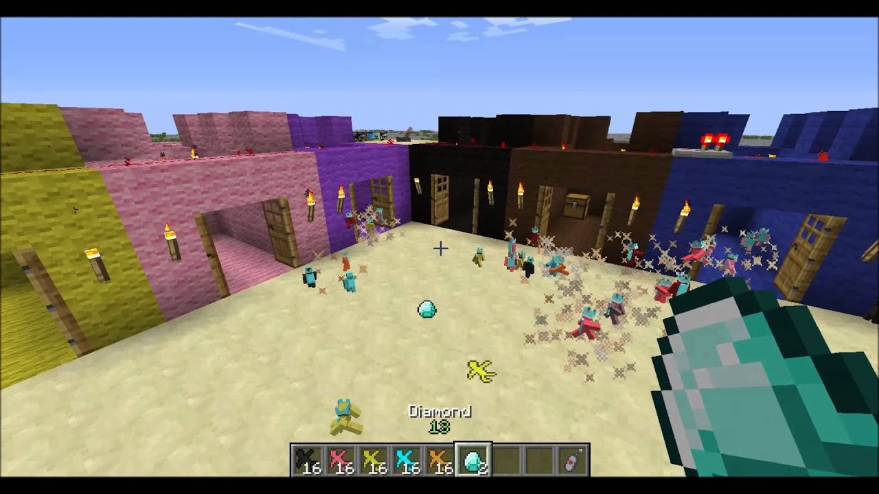 Minecraft Clay Soldiers Bigger Battle Tournament  Stage 2 - Round 4.
