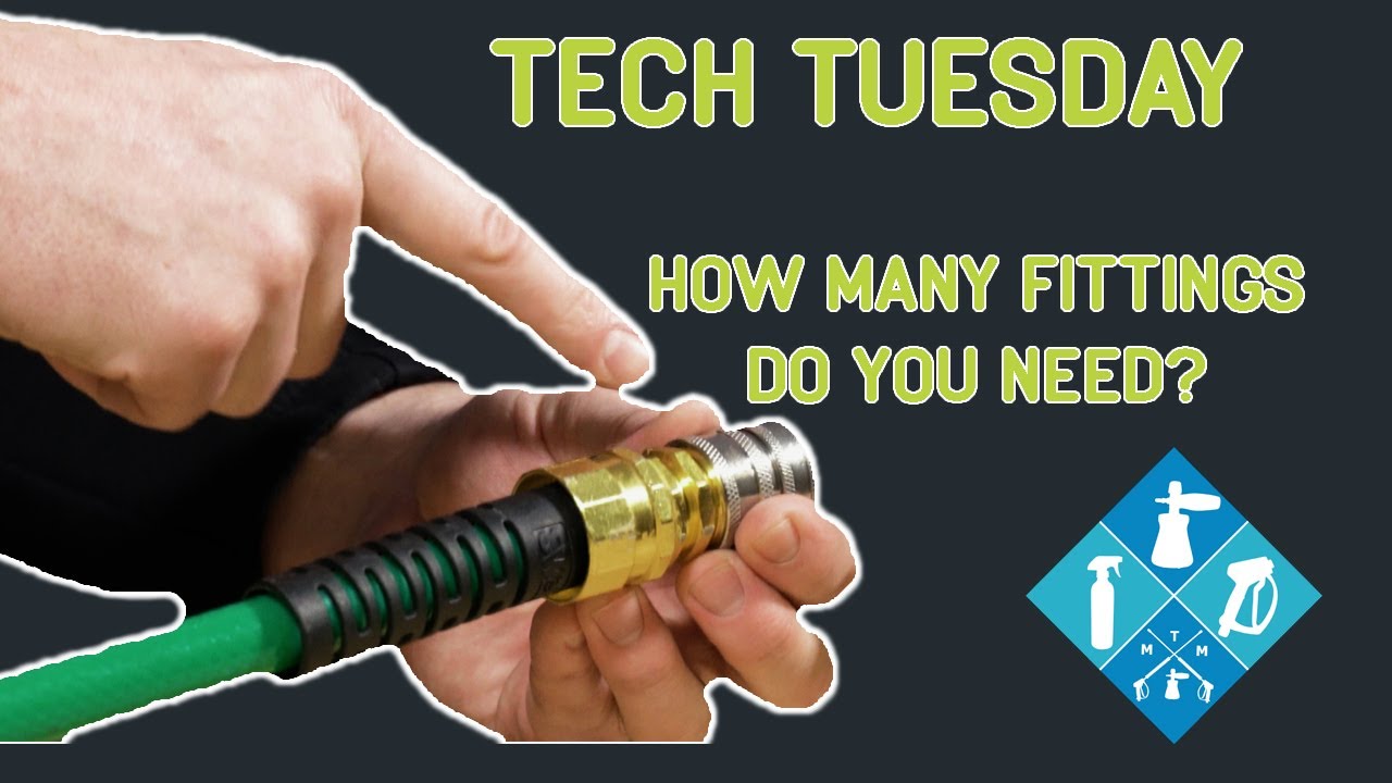 How Many Garden Hose Fittings Do You Need?