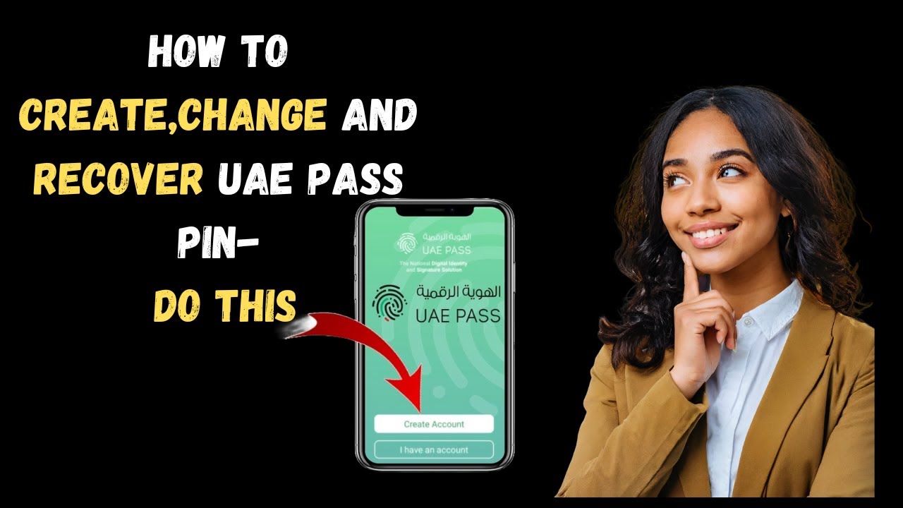 How To Change UAE Pass Pin code | How To recover UAE Pass PIn | How To Create UAE Pass Pin