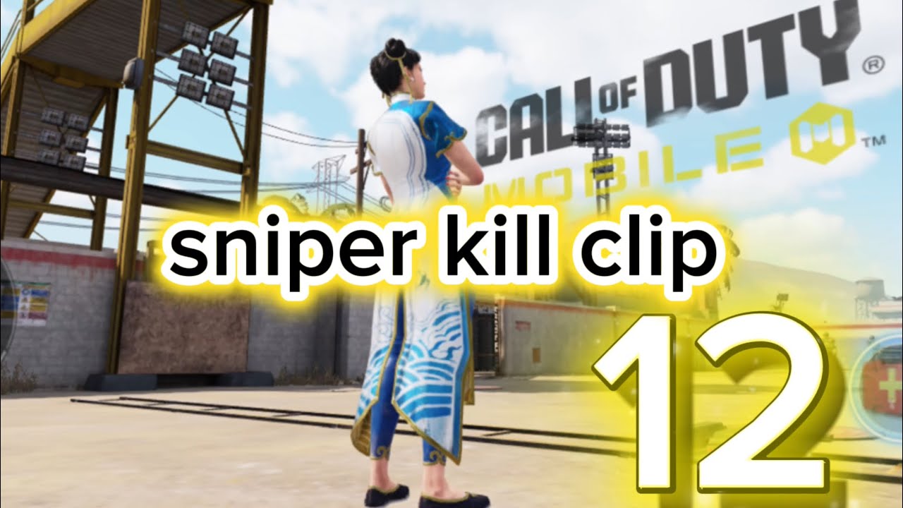 CODモバイル　バトルロイヤル　スナイパーキルクリップ第12弾週１ログインでも頑張る！
