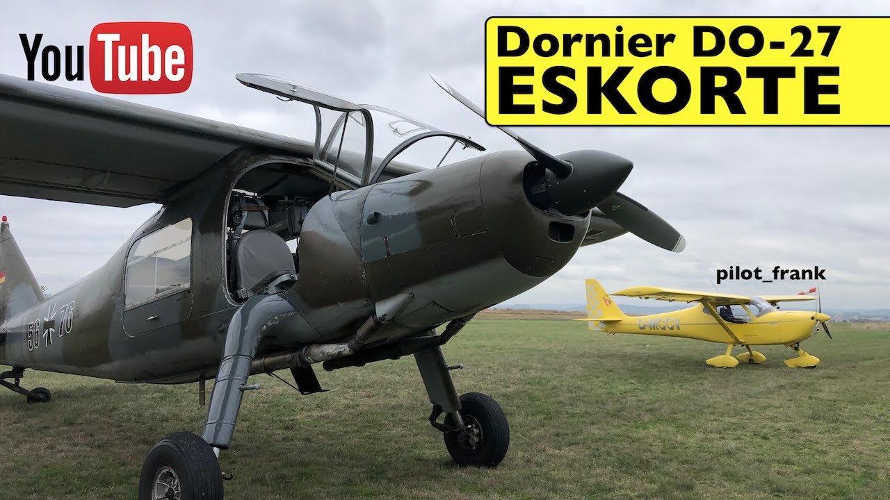 Do-27 Bundeswehr Flugzeug fängt mich ab!