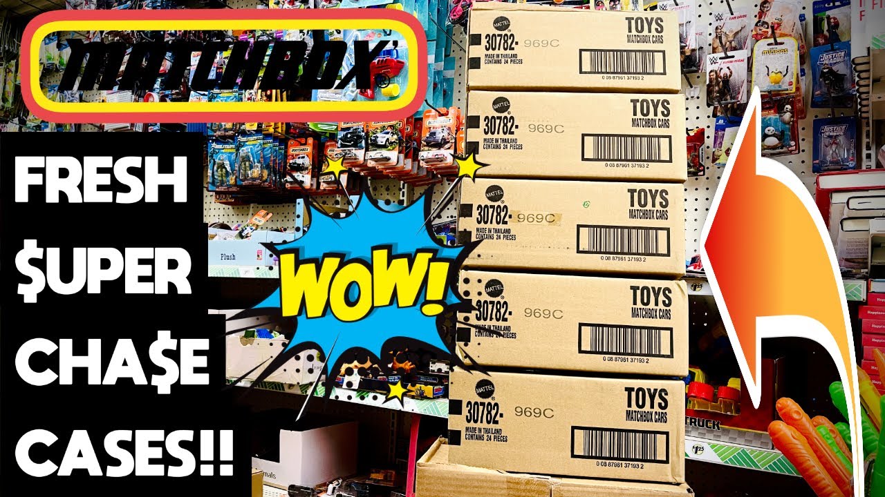 Я нашёл 5 коробок-спичек Super Chase в магазине Dollar and a Quarter Tree!! Наборы Hot Wheels к ю...