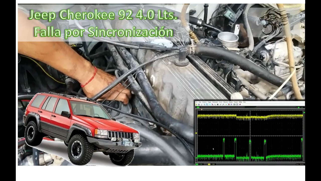 JEEP CHEROKEE 92 FALLA NO ARRANCA POR MALA SINCRONIA