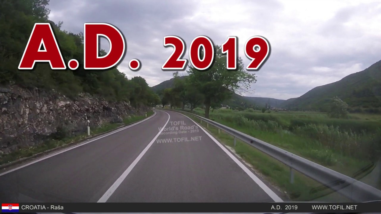 Raša - CROATIA 2019 Road Trip DASHCAM WWW.TOFIL.NET