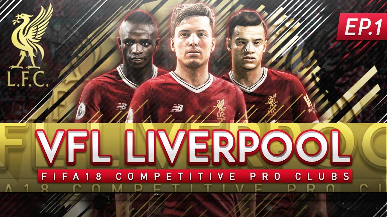 FIFA 18 Pro Clubs VFL | #1 | The Beginning - The Community Shield!