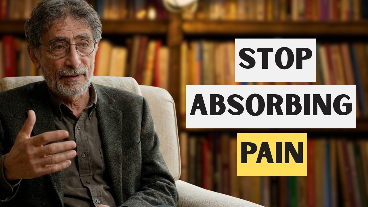 When Empaths Stop Absorbing Pain, Everything Changes  |DR. GABOR MATE BEST SPEECH