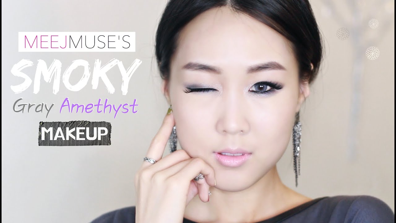 Smoky Grey Amethyst Makeup ☄ 스모키 그레이 바이올렛 메이크업