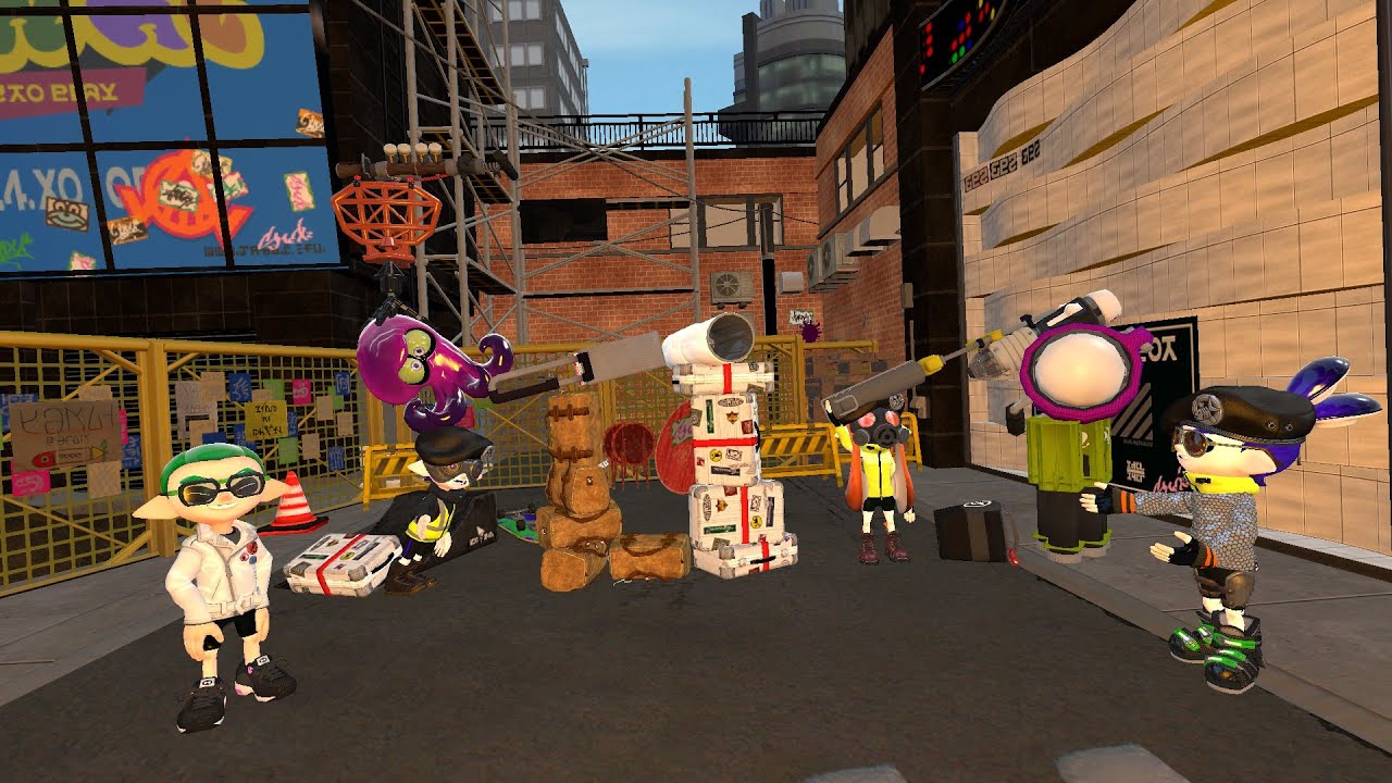(Splatoon Gmod Poster) The Game Plan + Havoc Inkarox 500 Subscribers Collab Entry