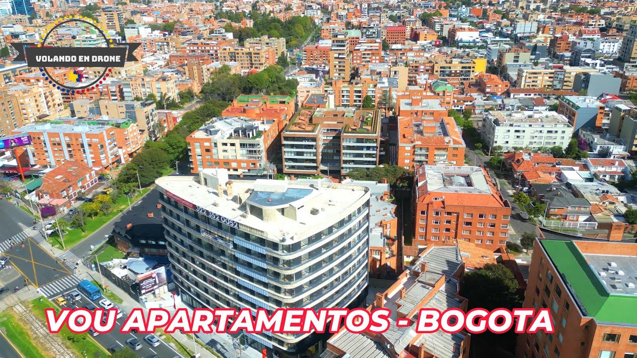 VOLANDO EN DRONE 4K - VOU APARTAMENTOS -  BOGOTA JULIO DE 2024