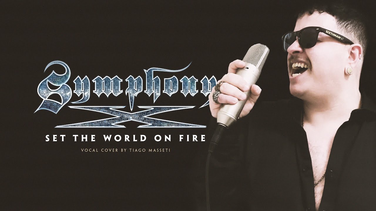 Symphony X   Set The World On Fire Vocal Cover by Tiago Masseti
