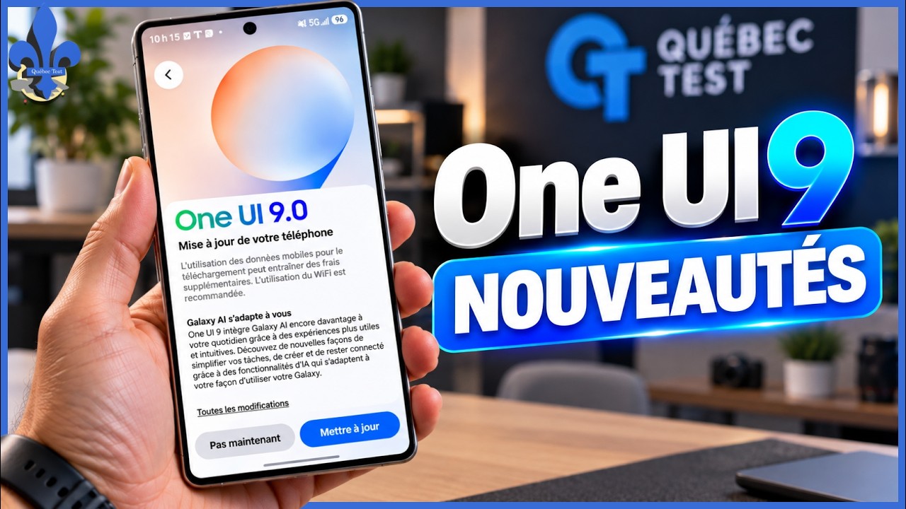 One UI 9 (Android 17) : 10 NOUVEAUT&Eacute;S &agrave; tester absolument !