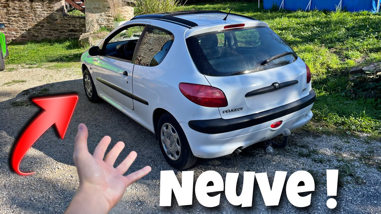 J’achète ￼une Peugeot 206 à 700€ avec 120000km ! 