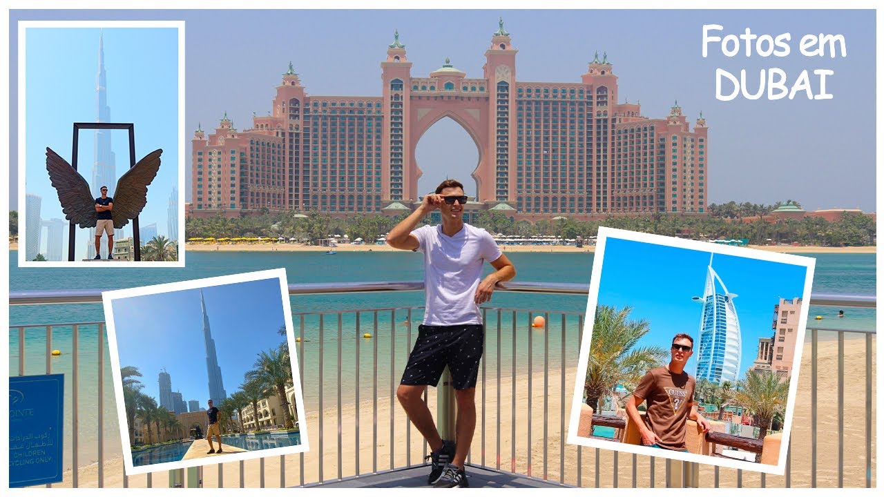 FOTOS em DUBAI, os 3 MELHORES LUGARES! 📸