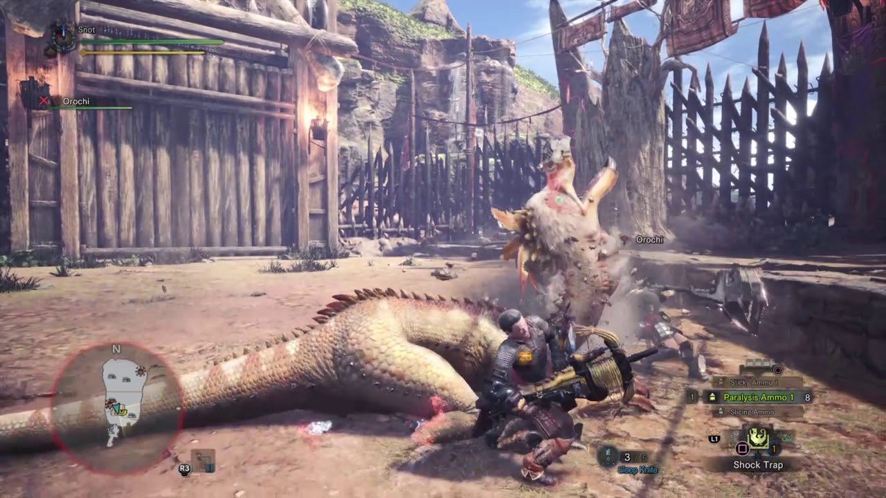 [MHW] Kulu ya ku Arena | 2P | 0'51'91 | Hammer/LBG