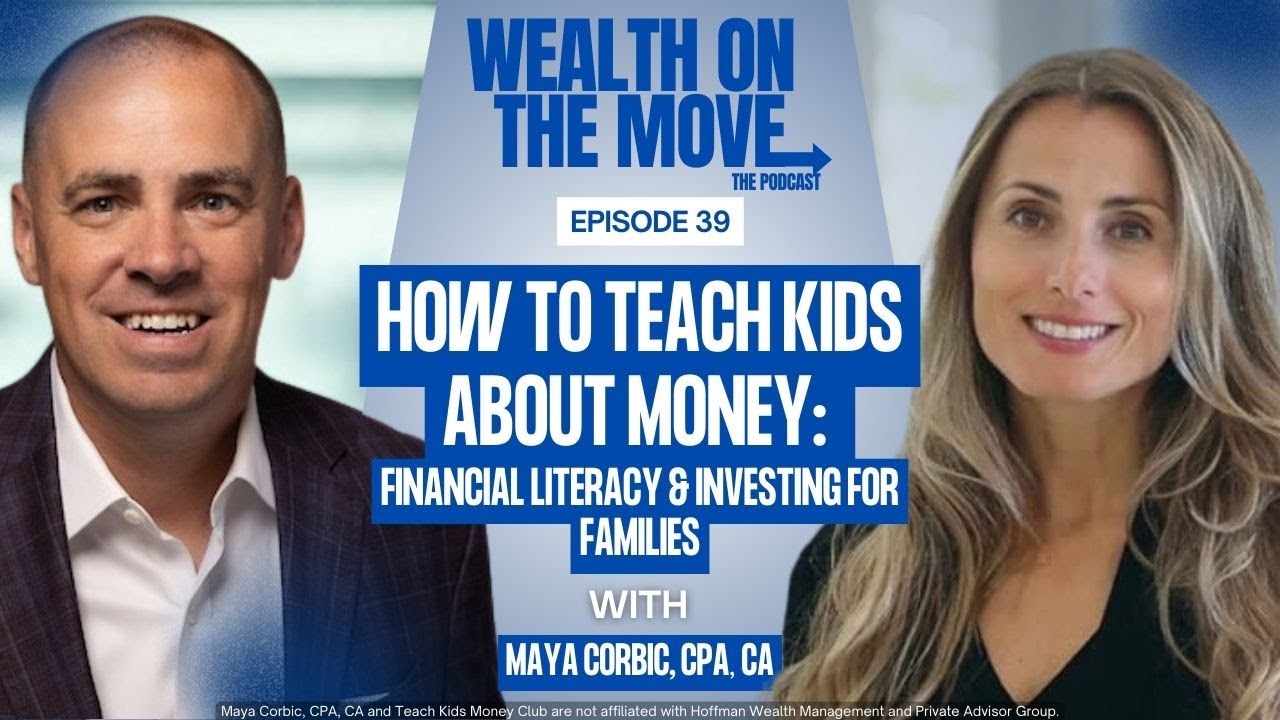 How to Teach Kids Financial Literacy, Allowance & Investing | Maya Corbic