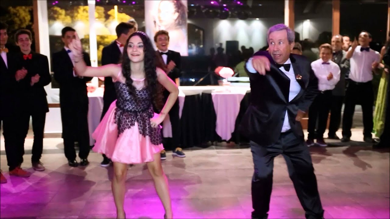 Cumple 15 Milagros Otero, vals y baile sorpresa con su papá