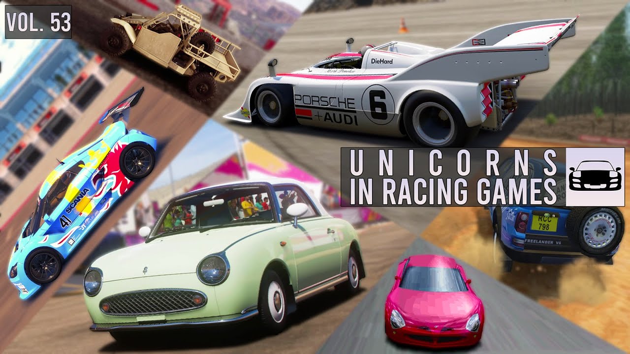 20 Cars You RARELY See in Games - Unicorns in Racing Games (Volume 53)
