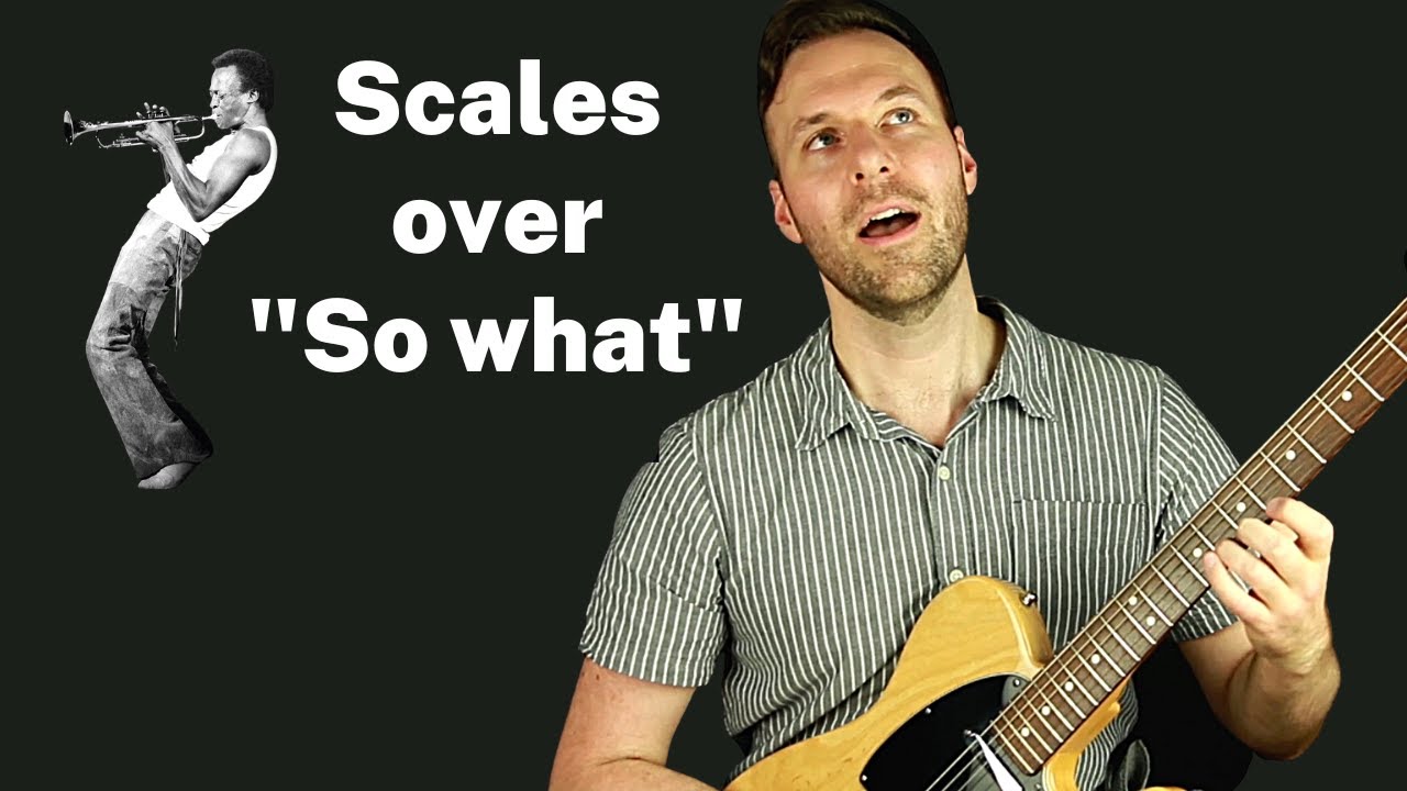 Make Miles Davis Proud | Dorian Scale Guitar Improvisation over 