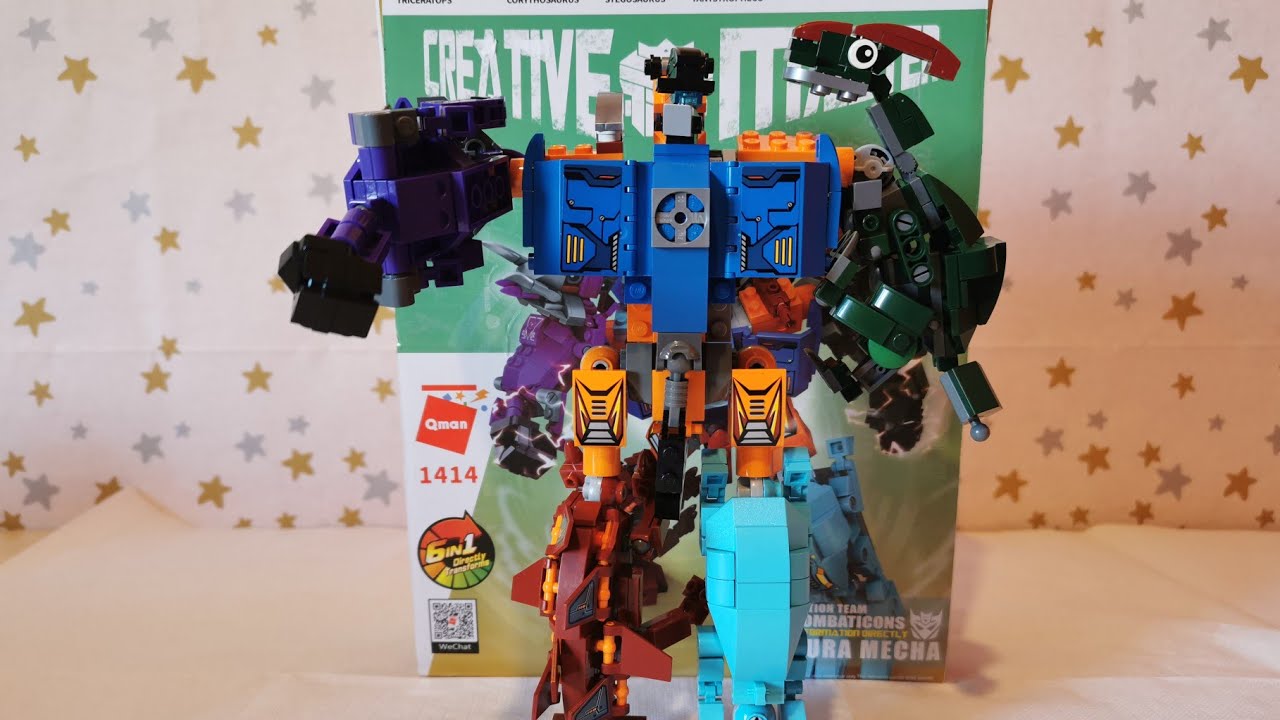 Enlighten QMAN LEGO Transformer 1414 Creative master Sura MECHA