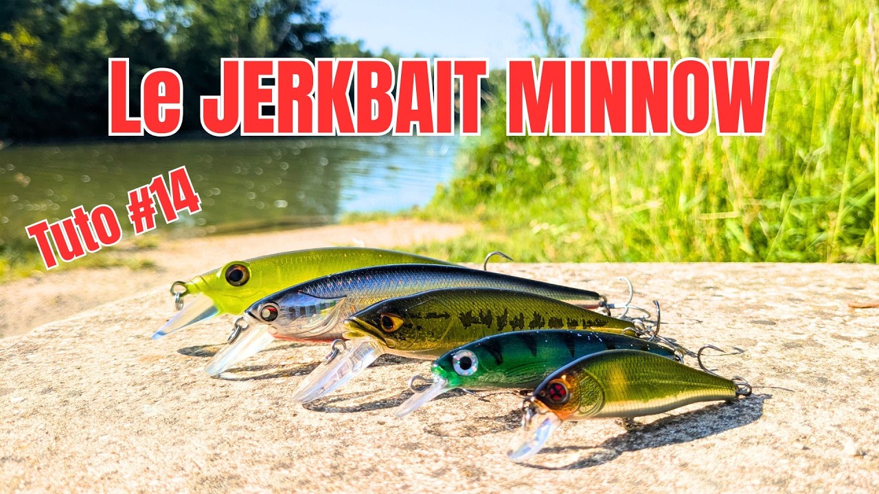 Tuto #14: Comment (bien) PÊCHER au JERKBAIT MINNOW