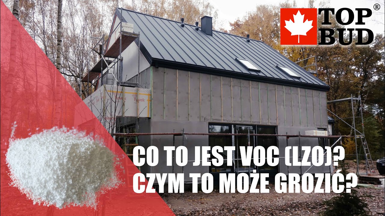 W jakim stopniu VOC oraz wilgoć zagrażają domowi szkieletowemu Top Bud®?