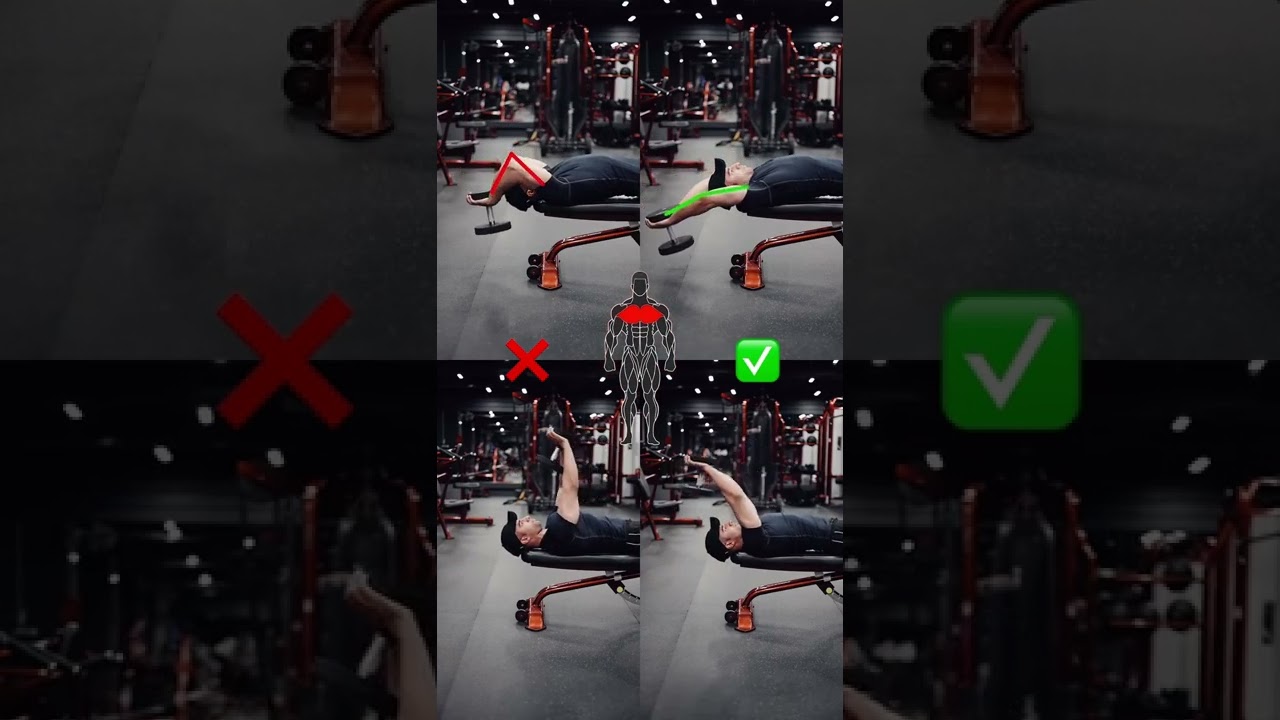 Dumbbell pullover mistakes !