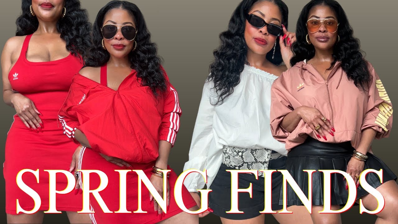 Thrift With Me + Styling My Spring Finds (Adidas, Ralph Lauren & More)