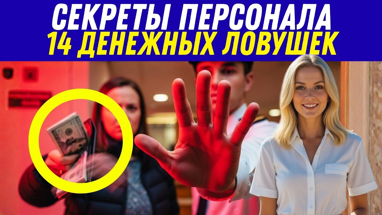Не Дайте Персоналу Круиза Забрать Ваши Деньги: 14 Ловушек Для Туристов!