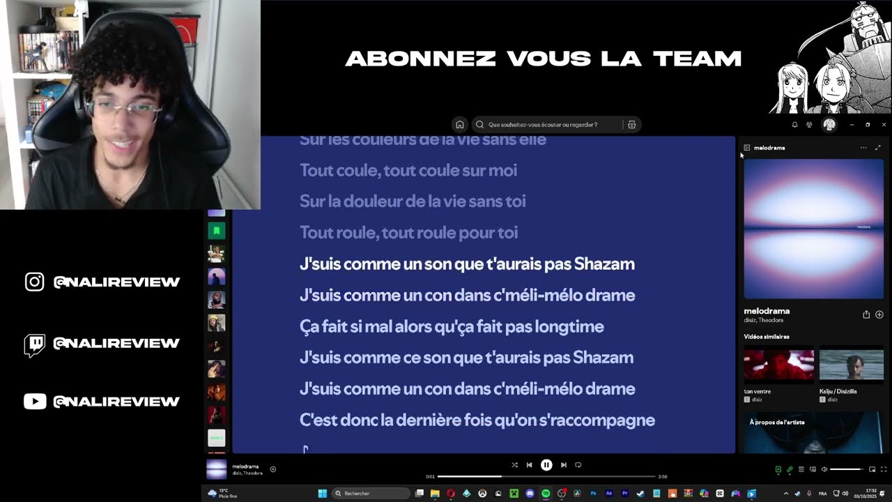 THEODORA QUI EST SUR UNE ANNÉE DE FOLIE 🕺🕺(Réaction Disiz feat Theodora - melodrama)