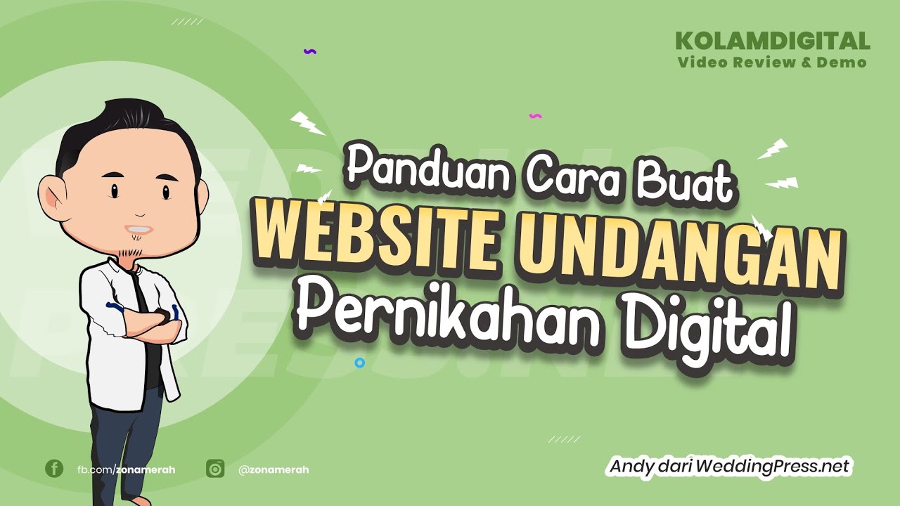 Cara Buat Website Undangan Pernikahan Digital Untuk Sendiri ataupun Buka Jasa Online