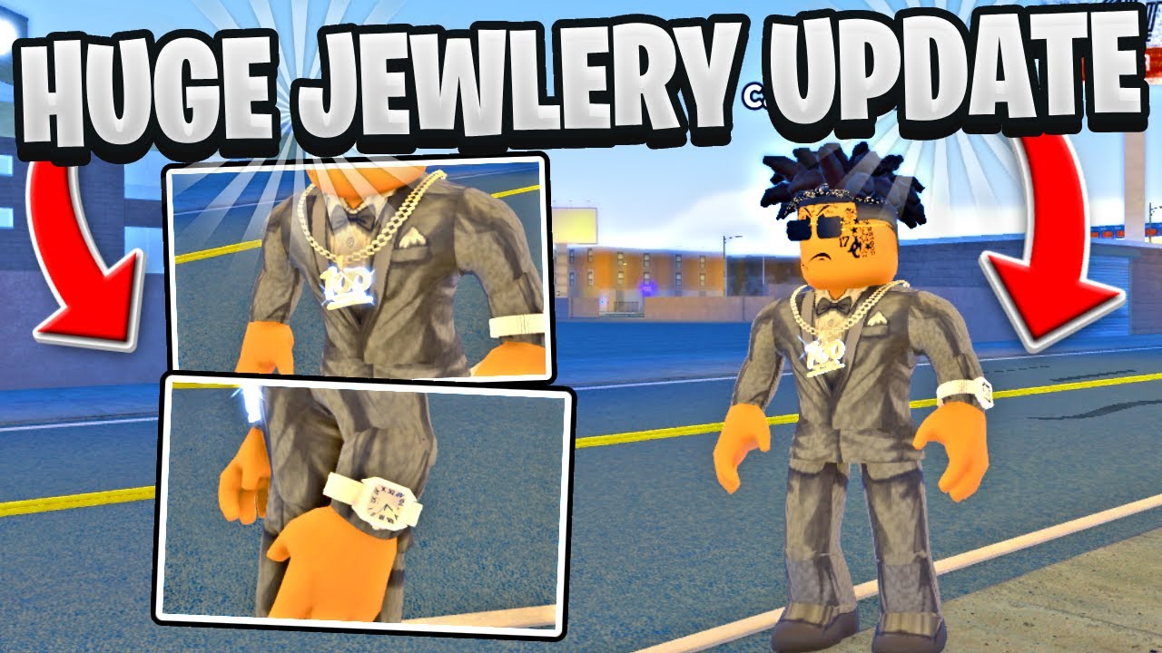 NEW ICED OUT CHAINS AND WATCHES UPDATE IN ROBLOX NO MERCY HOOD GAME