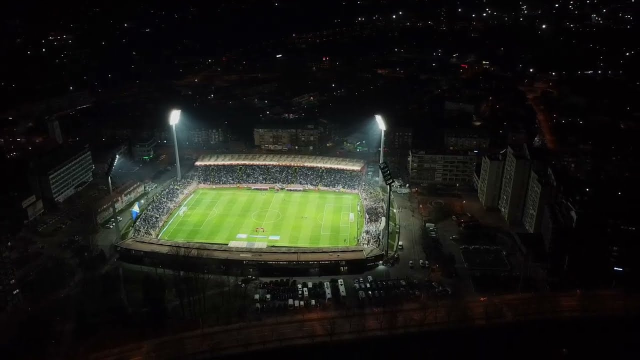 Bilino Polje ispunjeno navijačima na utakmici BiH - Ukrajina