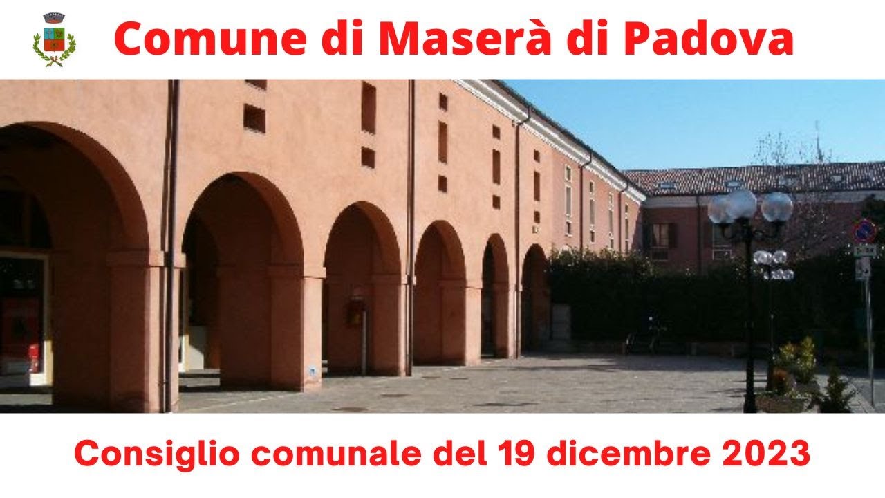 Consiglio comunale del 19 dicembre 2023