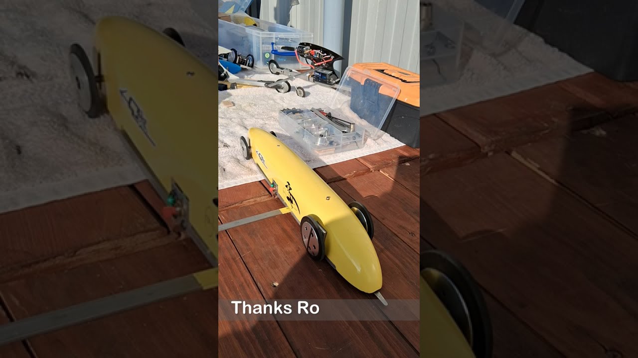 Roger Gedge's electric tethered car