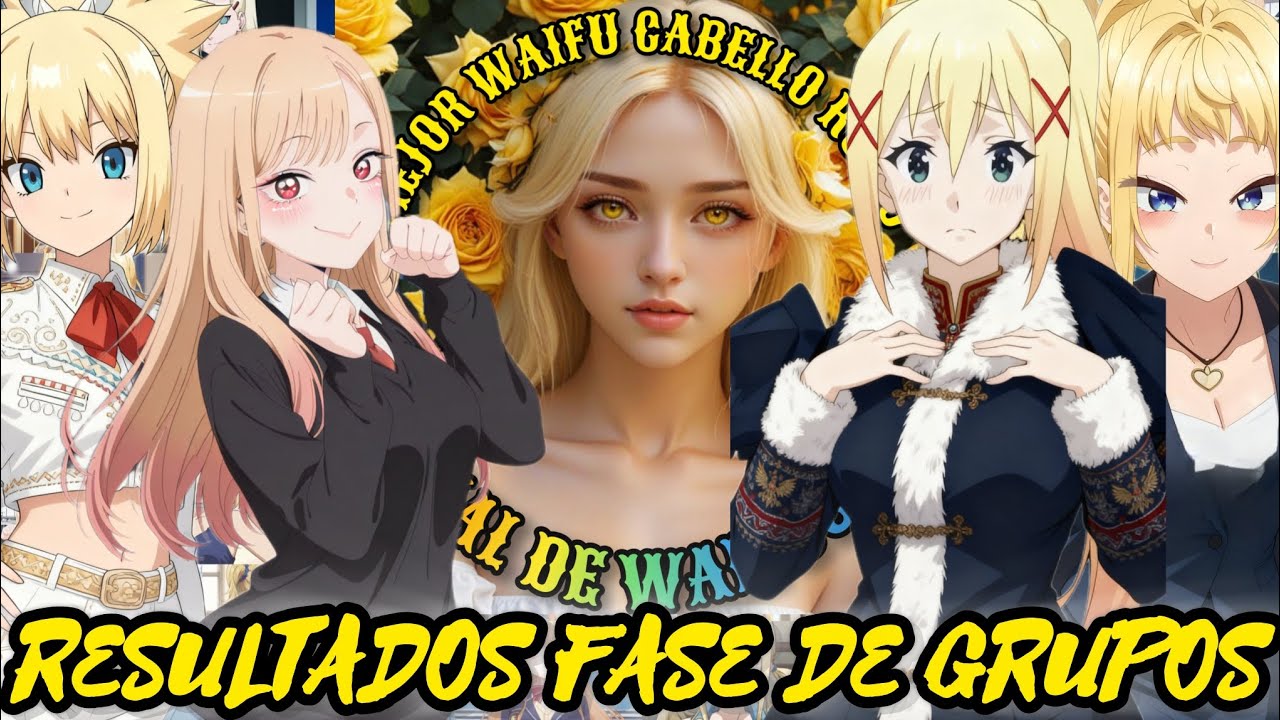 Mejor Waifu Cabello Rubio (💛 WCRu 💛)//Torneo//Fase de Grupos (Resultados)