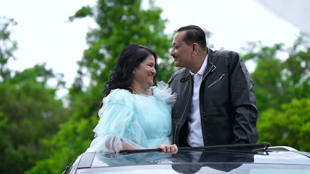 50th Anniversary ( Golden jublee) pre-wedding shoot of Prakashji n Savitreeji
