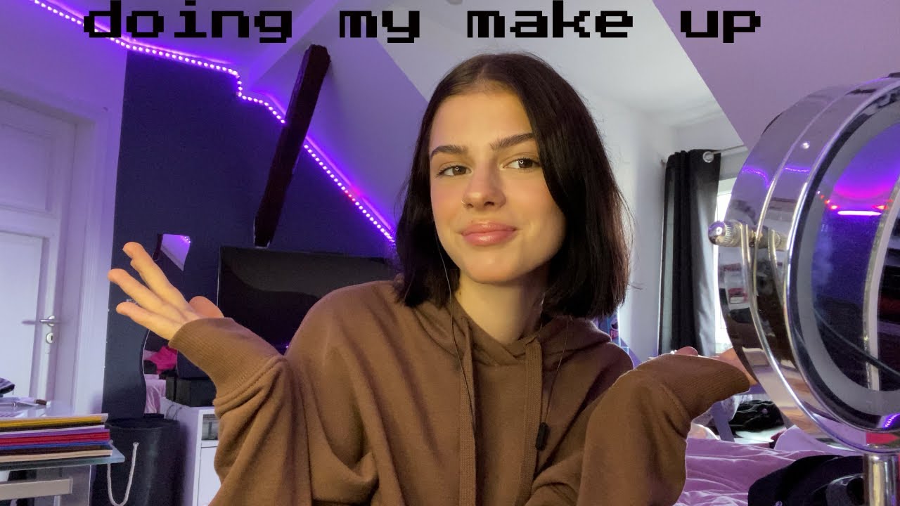 Doing my Make up (minimal talking) | ASMR