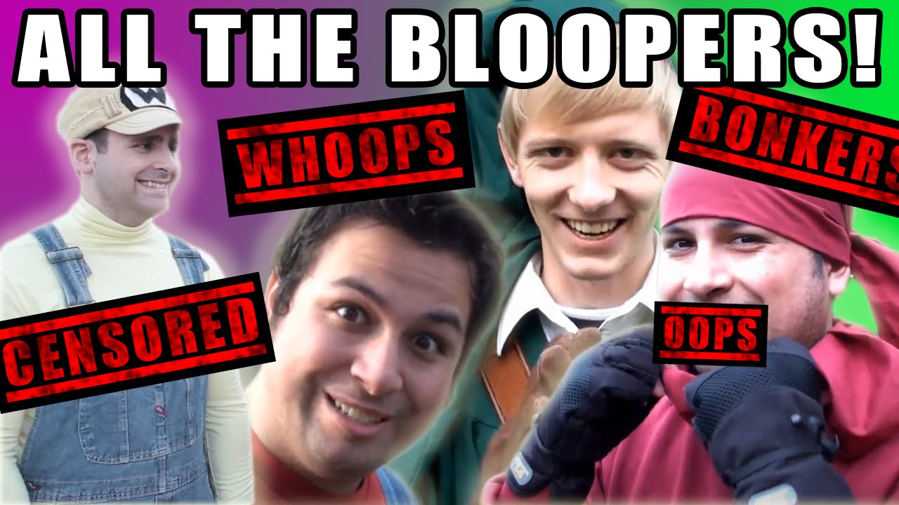 Stupid Mario Brothers - All Bloopers