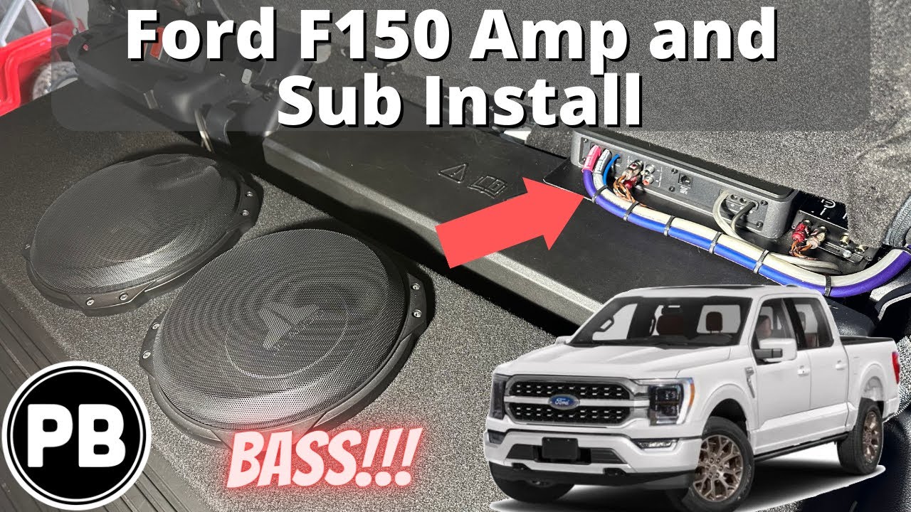2021 - 2025+ Ford F150 Amp and Sub Install (to Factory Radio B&O)
