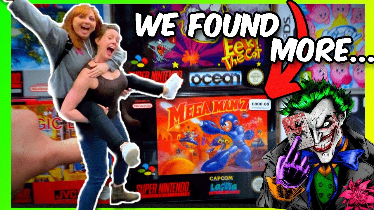 *BIGGEST* Retro Game Market in the UK (PART 1) £800 for Mega Man 7 on the SNES!!!