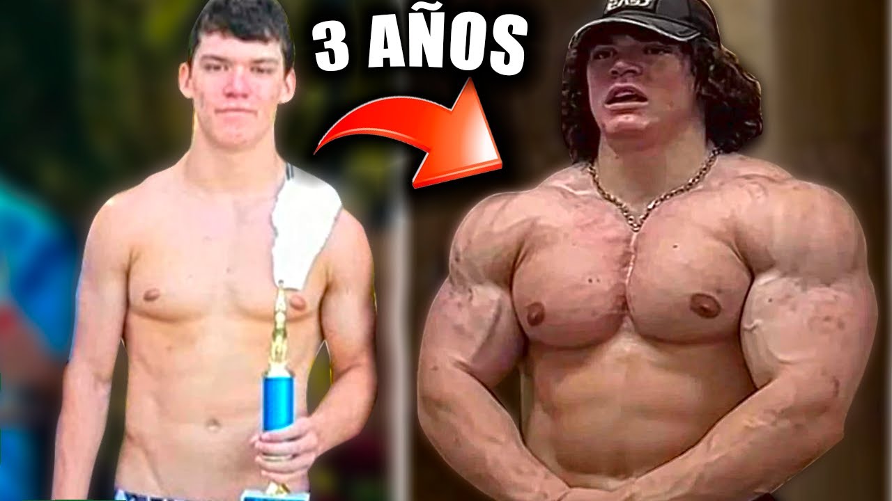 GANÓ TODO ESTE MÚSCULO en SOLO 3 AÑOS - Sam Sulek