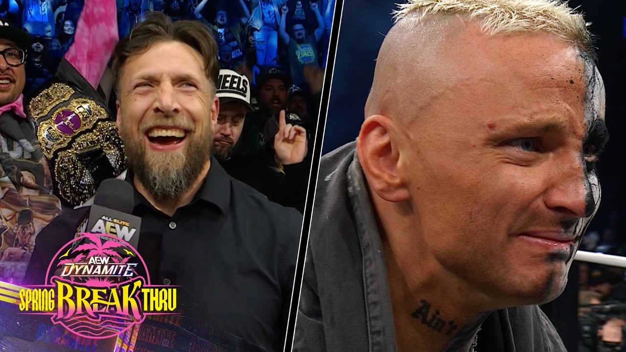 Bryan Danielson gets word that MJF vs Darby Allin is ON! | AEW Spring BreakThru, 4/15/26