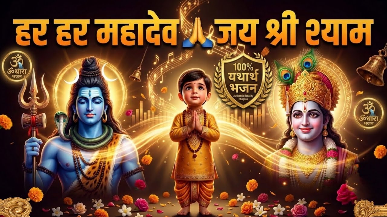 Somvar Special 🔱 Har Har Mahadev 🙏 Jai Shri Shyam | Jab Jab Main Hara Duniya Se |  Bhajan 2026