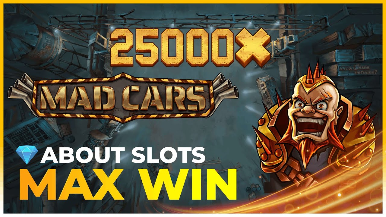 25.000X MAX WIN ON MAD CARS! NEW PUSH GAMING SLOT, LIVE ON CASINODADDY STREAM!