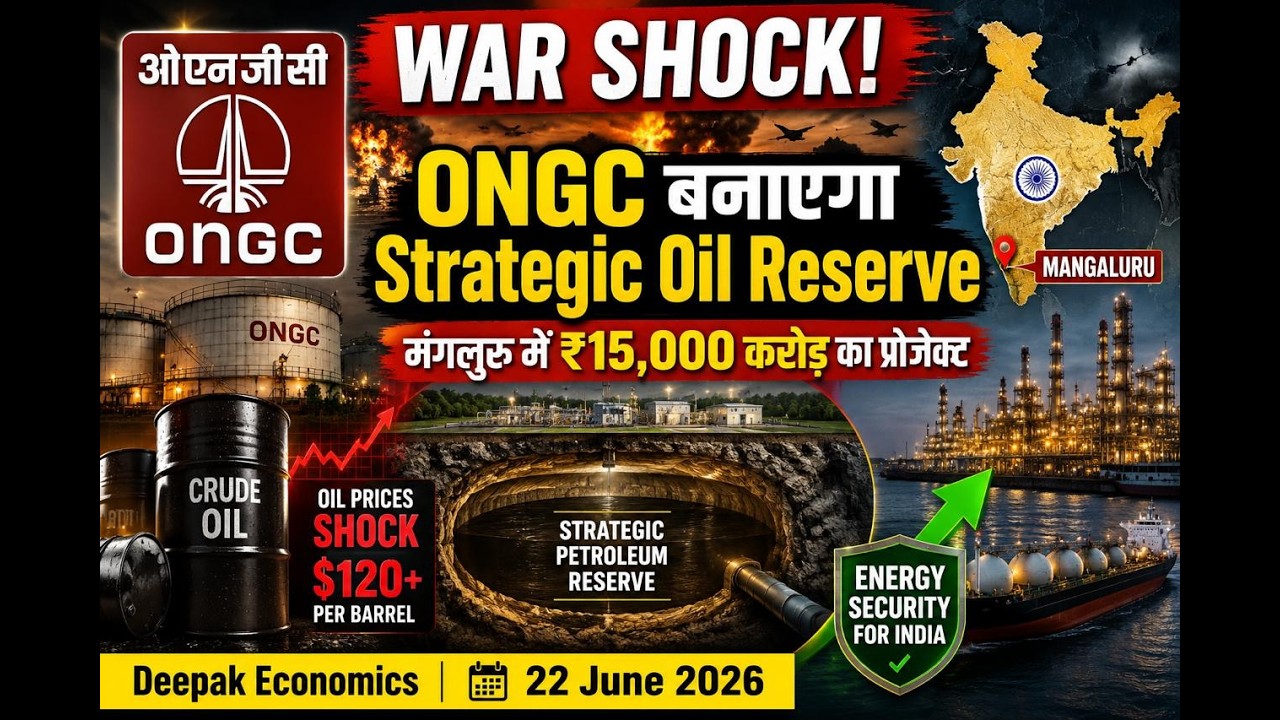 ONGC to Build New Strategic Oil Reserve in Mangaluru