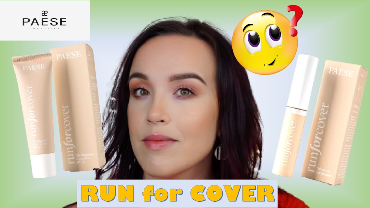 Test 9h podkladu i korektora Paese Run for Cover, Szok i mega zaskoczenie!!!