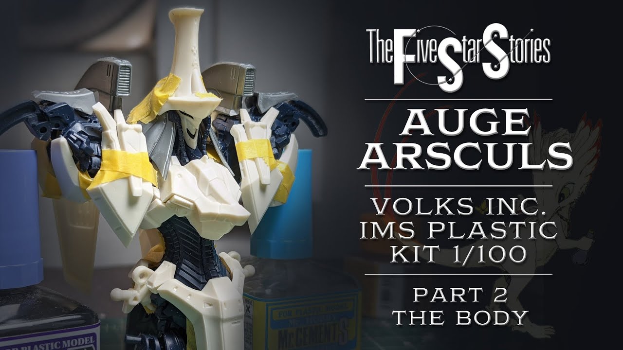 Step 2 - The Body/Fuselage - Auge Arsculs, IMS Plastic Kit