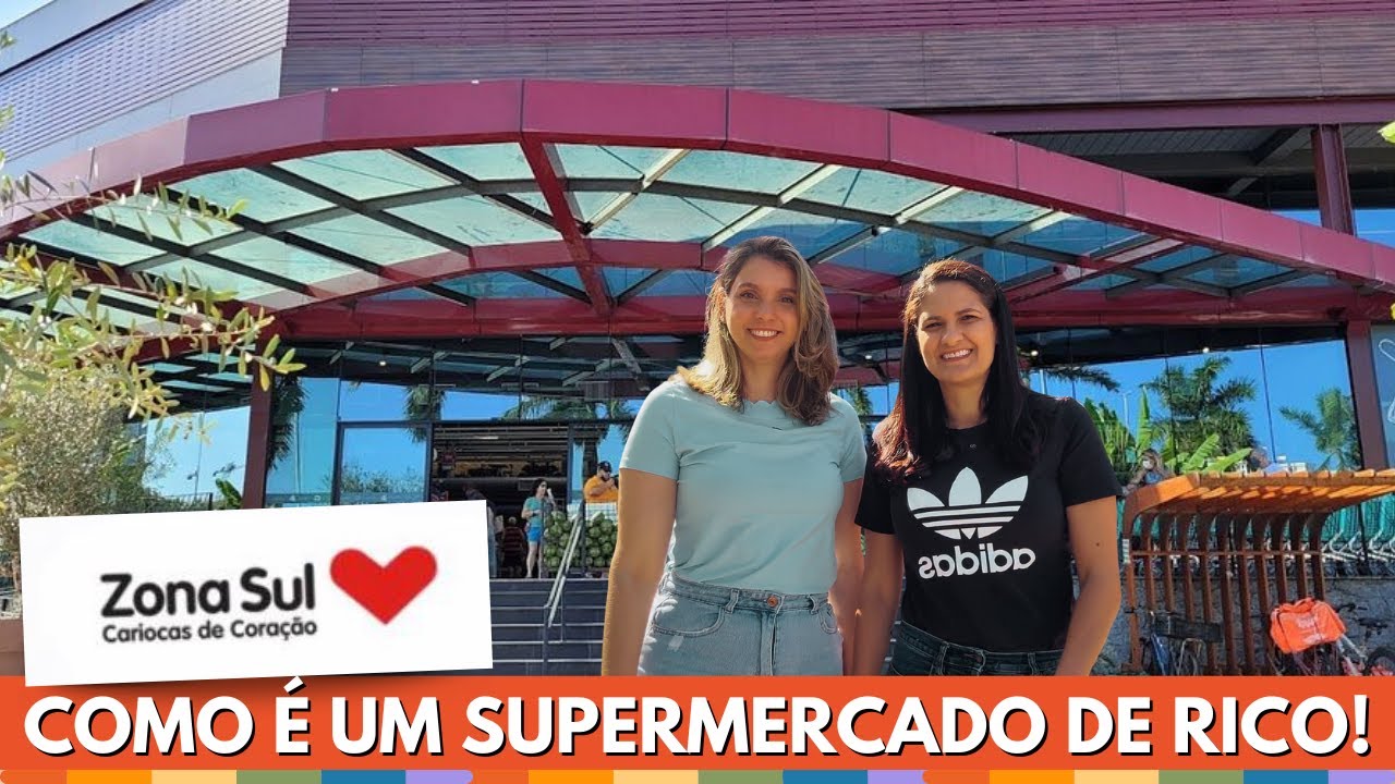 Fomos no Supermercado de RICO no Rio de Janeiro e fizemos COMPRAS!