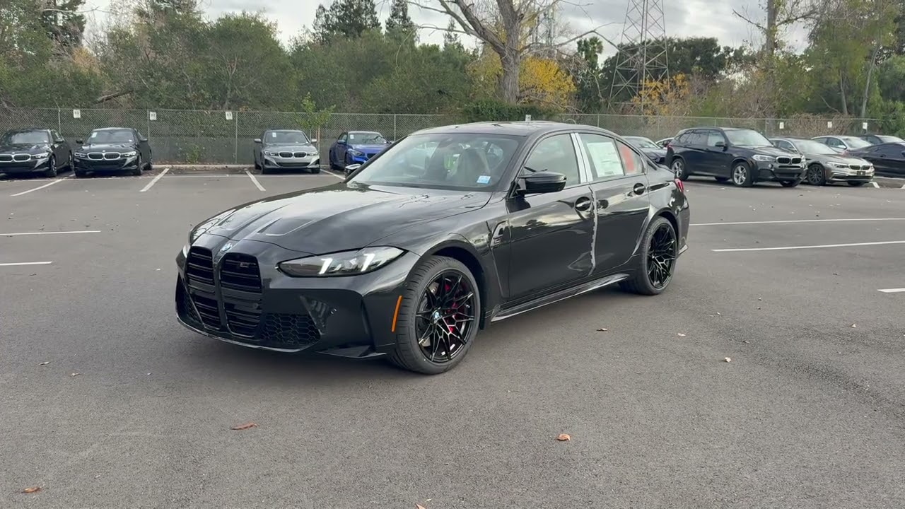 Представляем BMW M3 Competition xDrive 2026 года в цвете Black Sapphire | 4K
