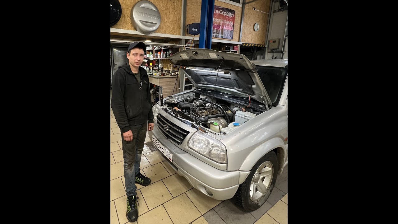 Сорвало шпонку распредвала SUZUKI ESCUDO двигателя J20а. Причины произошедшего и ремонт.